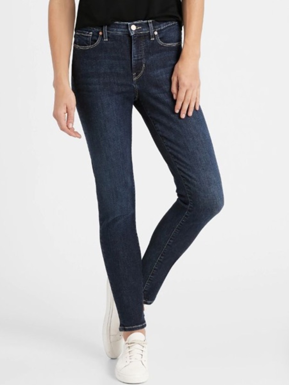 Mid Rise Skinny Jeans